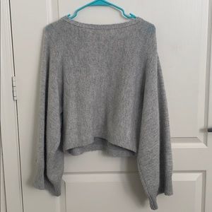 Forever 21 Heather Grey Over-Sized Sweater ♾